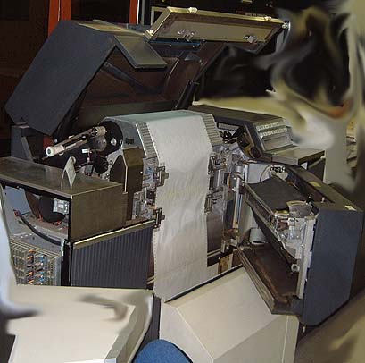 Photo of CDC 512 line printer