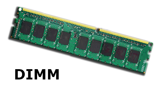 Image of a DIMM (Dual in-line memory module)