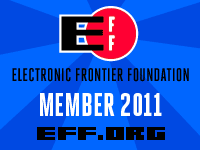 EFF member logo